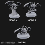 Wing Snapping Vargouilles Miniature for Dungeons and Dragons, Pathfinder or other TTRPGs