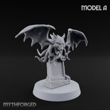 Wing Snapping Vargouilles Miniature for Dungeons and Dragons, Pathfinder or other TTRPGs