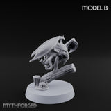 Wing Snapping Vargouilles Miniature for Dungeons and Dragons, Pathfinder or other TTRPGs