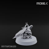 Wing Snapping Vargouilles Miniature for Dungeons and Dragons, Pathfinder or other TTRPGs