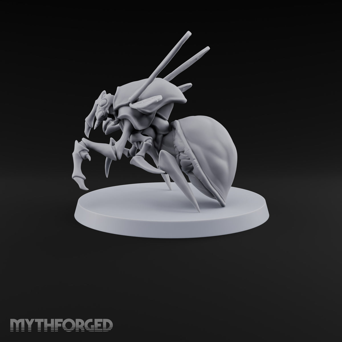 Stinger Out, Claws Up Chasme Winged Insect Demon B