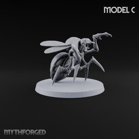 Stinger Out, Claws Up Chasme Winged Insect Demon C