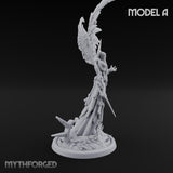 Wings Spread Descending Seraph Warrior A gallery 3