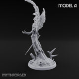 Wings Spread Descending Seraph Warrior A gallery 6