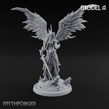 Wings Spread Descending Seraph Warrior A gallery 8