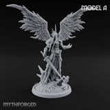 Wings Spread Descending Seraph Warrior A gallery 9