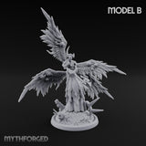 Wings Spread Descending Seraph Warrior B gallery 8