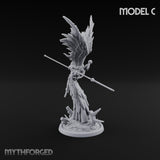 Wings Spread Descending Seraph Warrior C gallery 4
