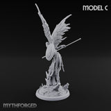 Wings Spread Descending Seraph Warrior C gallery 7