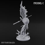 Wings Spread Descending Seraph Warrior C gallery 8