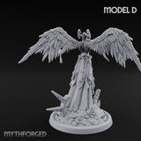 Wings Spread Descending Seraph Warrior D gallery 4