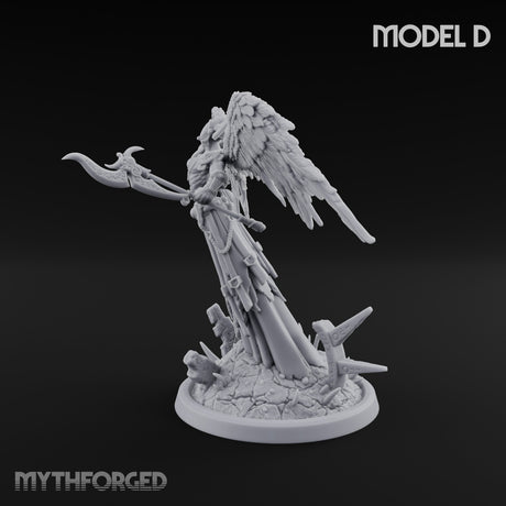 Wings Spread Descending Seraph Warrior D gallery 6