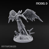 Wings Spread Descending Seraph Warrior D gallery 7