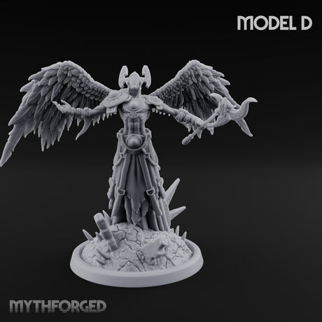 Wings Spread Descending Seraph Warrior D gallery 8