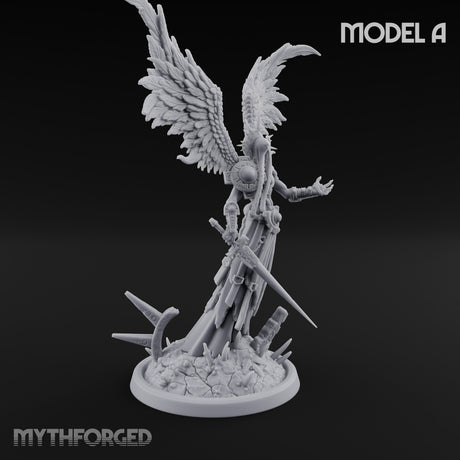Wings Spread Descending Seraph Warriors — A gallery 1