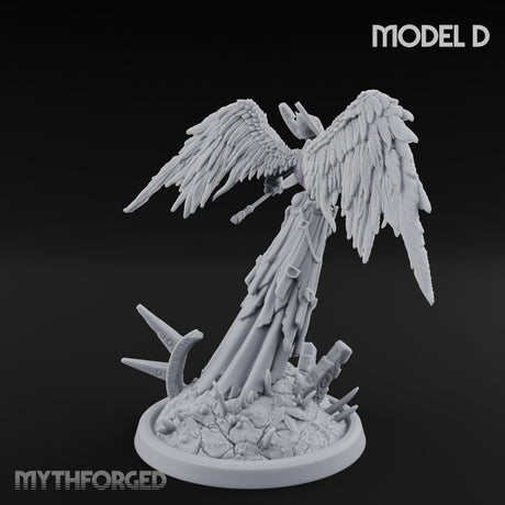 Wings Spread Descending Seraph Warriors — D gallery 2