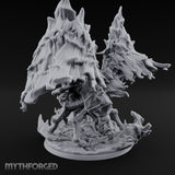 Wings Spreading Beholder Dragon Overlord Miniature for Dungeons and Dragons, Pathfinder or other TTRPGs