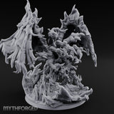 Wings Spreading Beholder Dragon Overlord Miniature for Dungeons and Dragons, Pathfinder or other TTRPGs