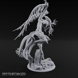 Wings Unfurling Star Spawn Abomination Miniature for Dungeons and Dragons, Pathfinder or other TTRPGs