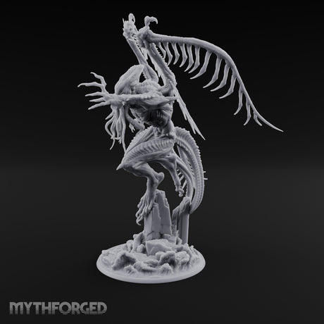 Wings Unfurling Star Spawn Abomination Miniature for Dungeons and Dragons, Pathfinder or other TTRPGs