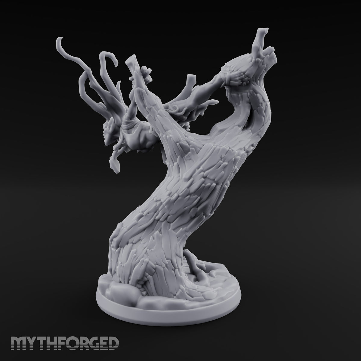 Roots Remember Every Step Wood Elf Warrior A