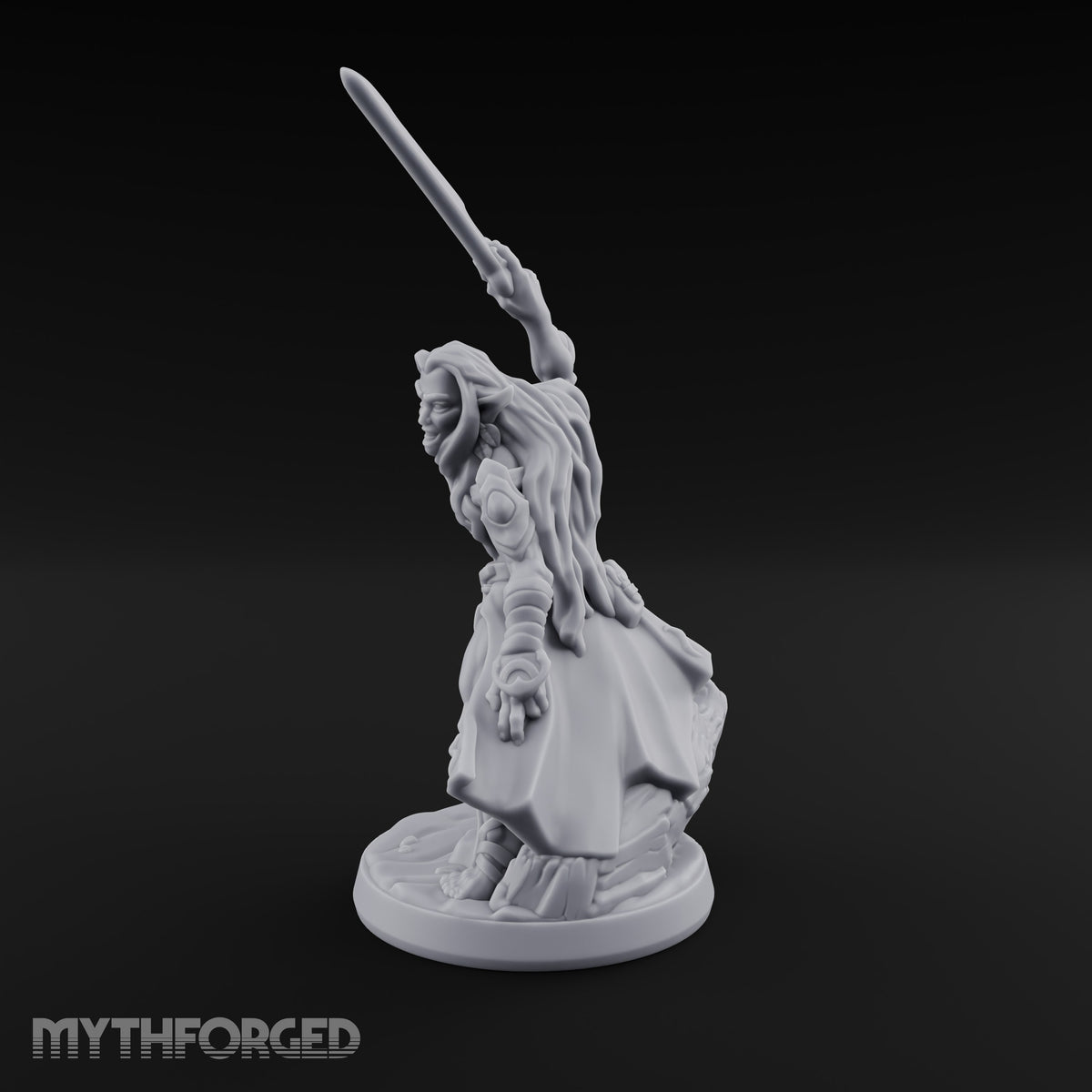 Sharp Ears, Sharper Tempers Wood Elf Warrior C
