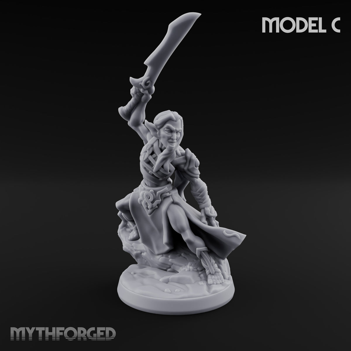 Sharp Ears, Sharper Tempers Wood Elf Warriors — C