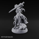 Roots Remember Every Step Wood Elf Warrior C