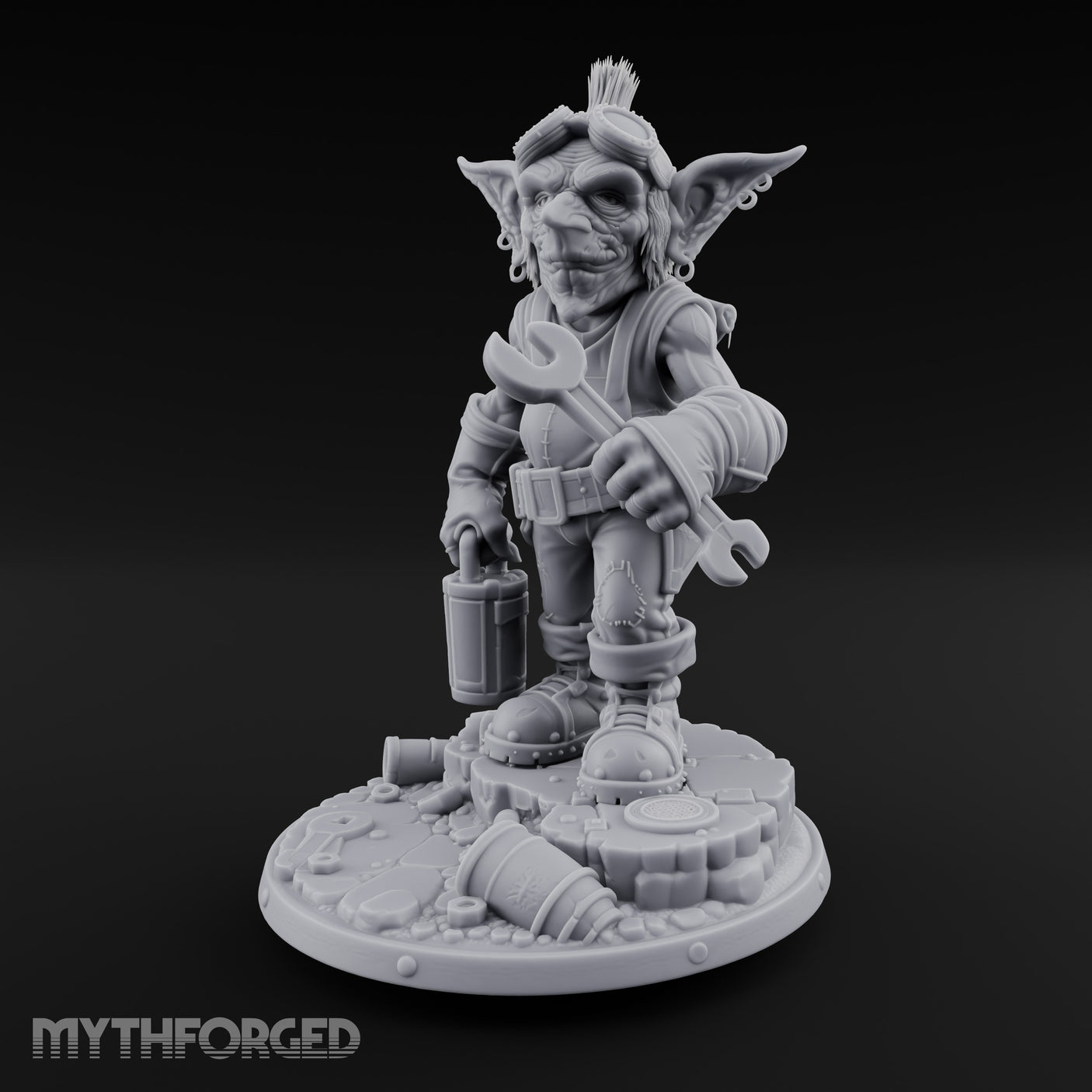 Wrench Wielding Goblin Mechanic gallery 8