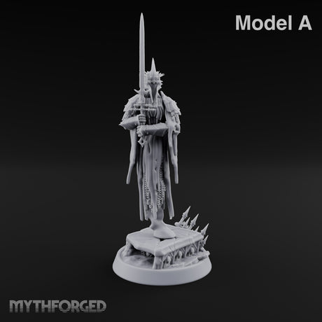 Hem Dissolving Into Smoke Wraith Sword Warrior A