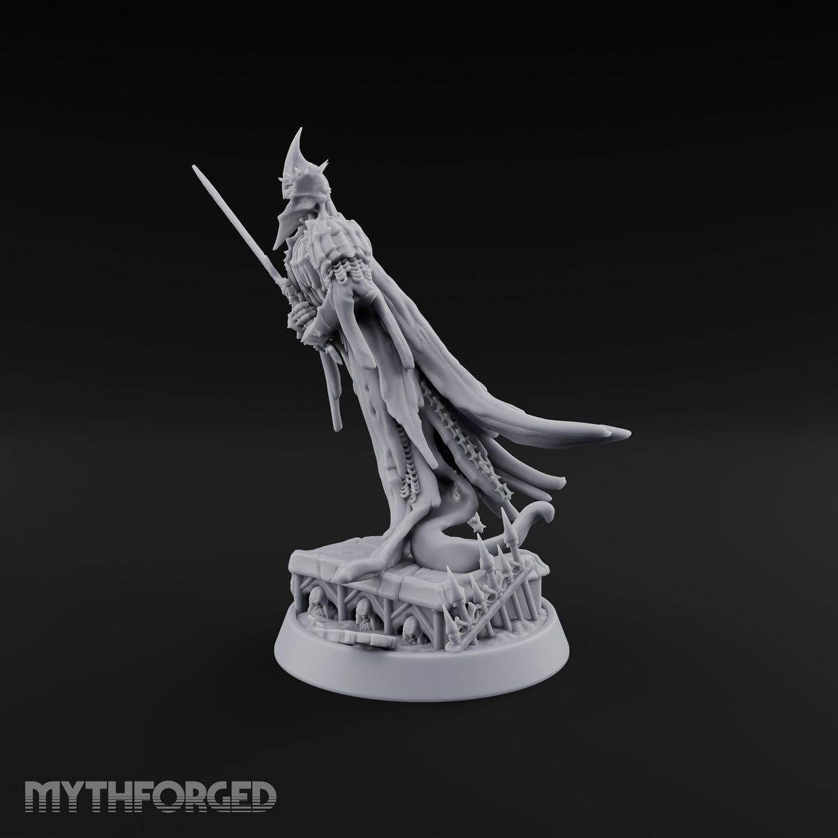 Hem Dissolving Into Smoke Wraith Sword Warrior C