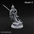 Hem Dissolving Into Smoke Wraith Sword Warrior C