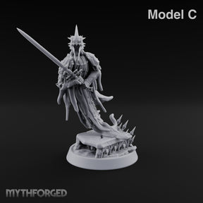 Hem Dissolving Into Smoke Wraith Sword Warrior C
