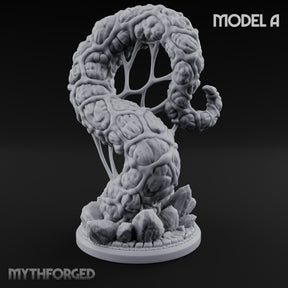 Writhing Reaching Dark Young of Shub-Niggurath A Miniature for Dungeons and Dragons, Pathfinder or other TTRPGs