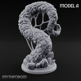 Writhing Reaching Dark Young of Shub-Niggurath A Miniature for Dungeons and Dragons, Pathfinder or other TTRPGs