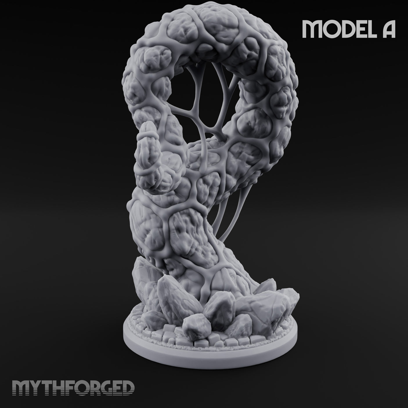 Writhing Reaching Dark Young of Shub-Niggurath A Miniature for Dungeons and Dragons, Pathfinder or other TTRPGs