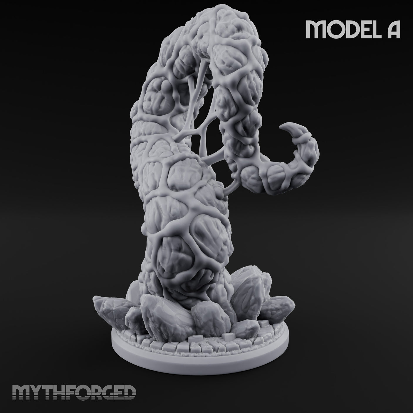 Writhing Reaching Dark Young of Shub-Niggurath A Miniature for Dungeons and Dragons, Pathfinder or other TTRPGs