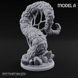 Writhing Reaching Dark Young of Shub-Niggurath A Miniature for Dungeons and Dragons, Pathfinder or other TTRPGs