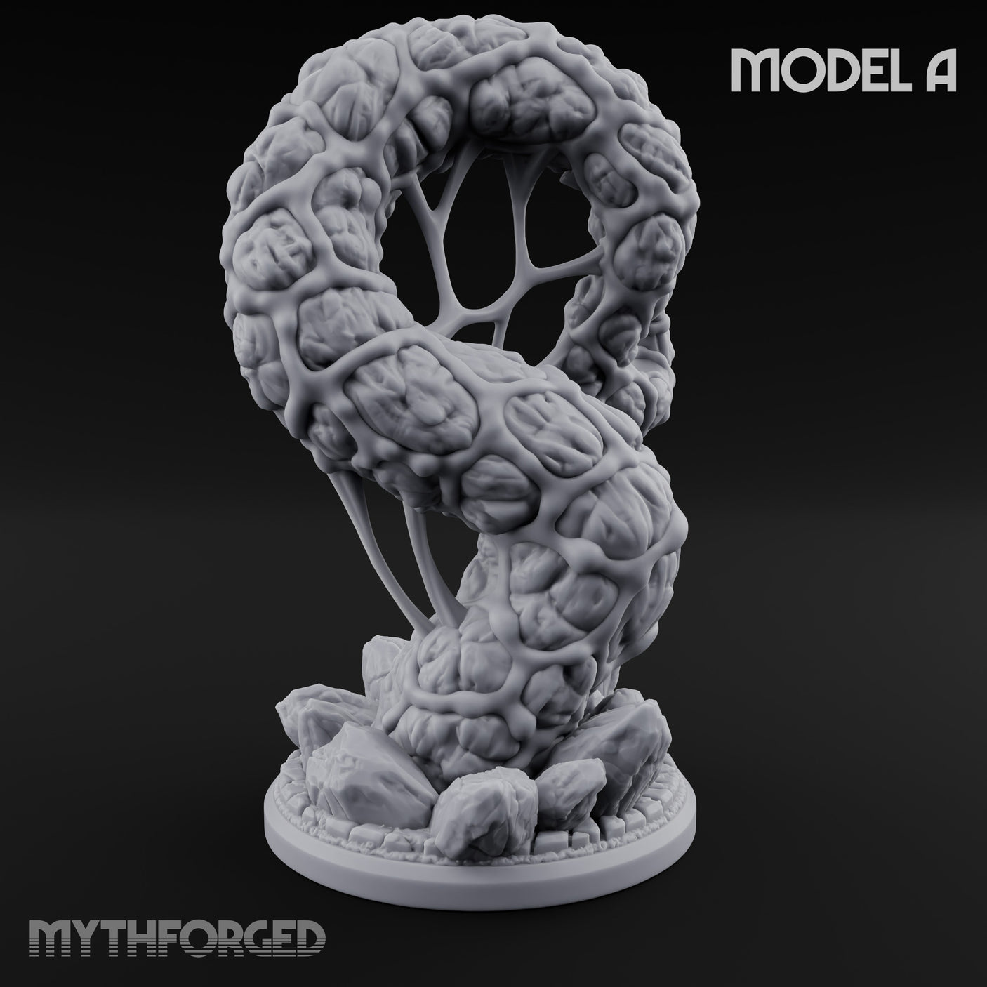 Writhing Reaching Dark Young of Shub-Niggurath A Miniature for Dungeons and Dragons, Pathfinder or other TTRPGs