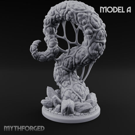 Writhing Reaching Dark Young of Shub-Niggurath A Miniature for Dungeons and Dragons, Pathfinder or other TTRPGs