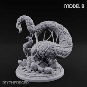 Writhing Reaching Dark Young of Shub-Niggurath B Miniature for Dungeons and Dragons, Pathfinder or other TTRPGs