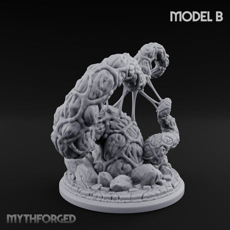 Writhing Reaching Dark Young of Shub-Niggurath B Miniature for Dungeons and Dragons, Pathfinder or other TTRPGs