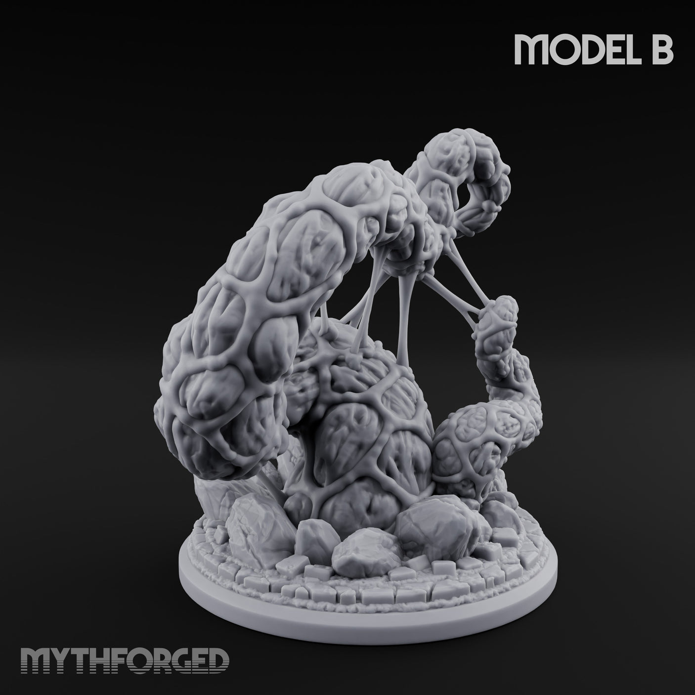Writhing Reaching Dark Young of Shub-Niggurath B Miniature for Dungeons and Dragons, Pathfinder or other TTRPGs