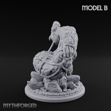 Writhing Reaching Dark Young of Shub-Niggurath B Miniature for Dungeons and Dragons, Pathfinder or other TTRPGs