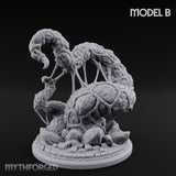 Writhing Reaching Dark Young of Shub-Niggurath B Miniature for Dungeons and Dragons, Pathfinder or other TTRPGs