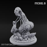 Writhing Reaching Dark Young of Shub-Niggurath B Miniature for Dungeons and Dragons, Pathfinder or other TTRPGs