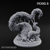 Writhing Reaching Dark Young of Shub-Niggurath B Miniature for Dungeons and Dragons, Pathfinder or other TTRPGs