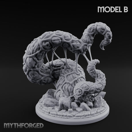 Writhing Reaching Dark Young of Shub-Niggurath B Miniature for Dungeons and Dragons, Pathfinder or other TTRPGs