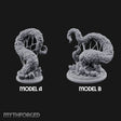 Writhing Reaching Dark Youngs of Shub-Niggurath Miniature for Dungeons and Dragons, Pathfinder or other TTRPGs