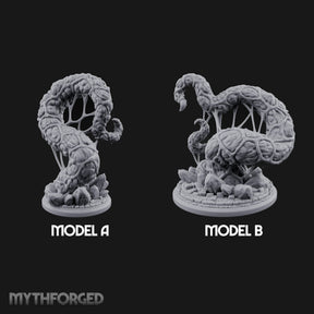 Writhing Reaching Dark Youngs of Shub-Niggurath Miniature for Dungeons and Dragons, Pathfinder or other TTRPGs